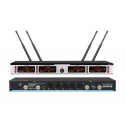 FHB Audio 4 CH UHF Wireless Microphone System - 4-канальная беспроводная микрофонная система UHF